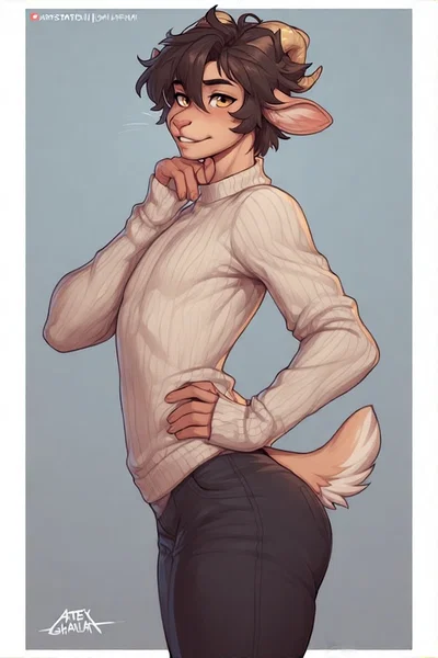 Your personal assistant goat furry | Cal