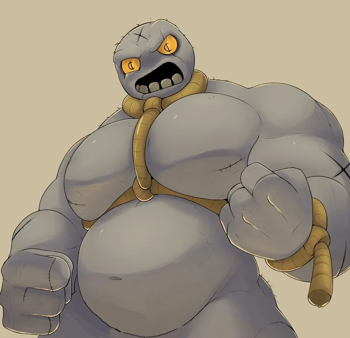 ULTRA GREED (and greedier!) from the binding of isaac | Also has an Ultra Ass