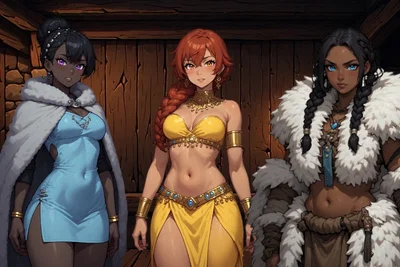 Aretta, Hannah, and Lila | Suspects.