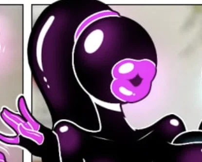 You turned into cursed Sexy Slime Monster ((Futa))