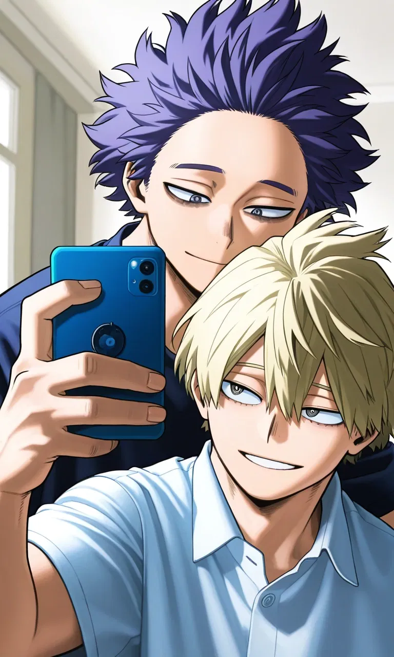 Hitoshi Shinso and Neito Monoma 
