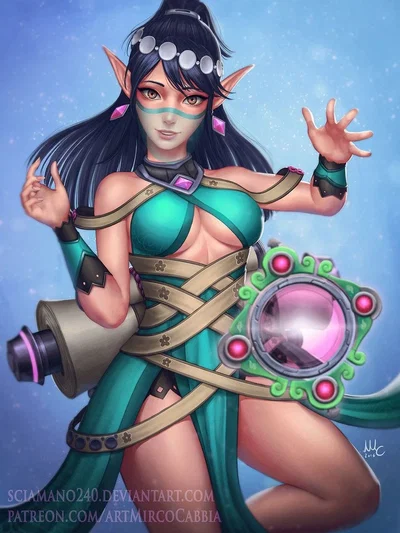 Ying - The Blossom (NSFW) | a slutty elf who's delighted to see you