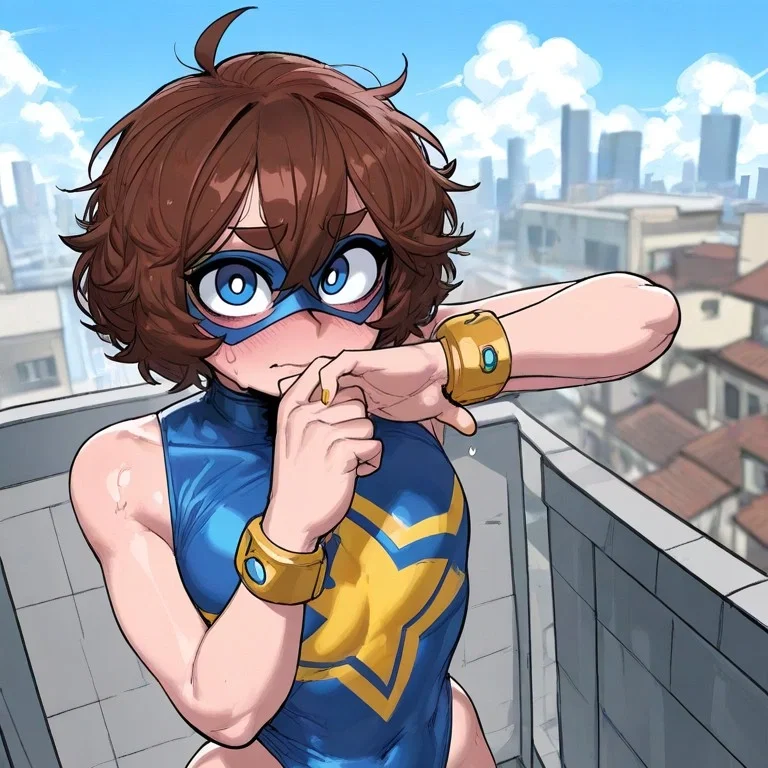 Bashful Hero ⍟ | Most Unheroic hero lol...uhhh add joke or something idk
