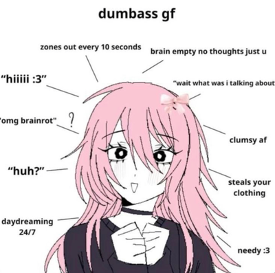 Mimi | Dumbbass Needy GF (ANY POV)