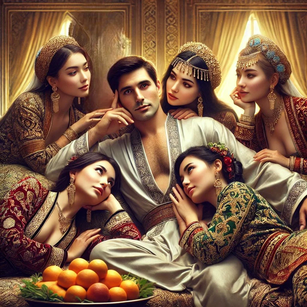 5 Central Asian wives 🇹🇲🇰🇿🇰🇬🇺🇿🇹🇯