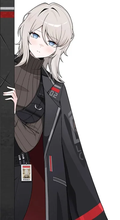 Faust | she checks up on you after your Distortion because... uhm...a massive softie!!! (Also its Valentines day or smth)