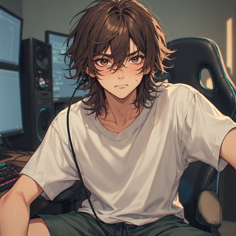 Gray (Gamer boyfriend)