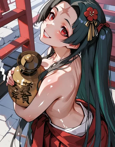 Juno Hoshioka - Not-so-Traditional Shrine Maiden