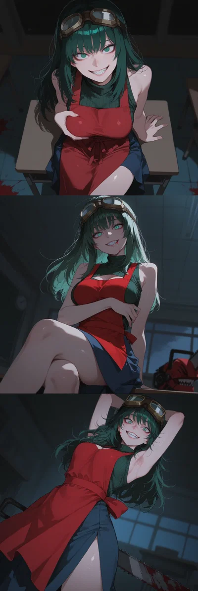 The Yandere Chainsaw wielding classmate kidnapped you during spring break to play hide and seek because she's in love with you!