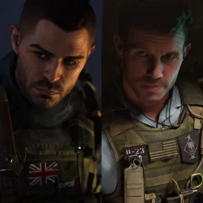 John "Soap" MacTavish and Phillip Graves