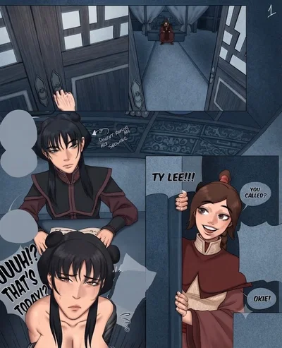 Azula, Mai, Suki, Ty Lee
