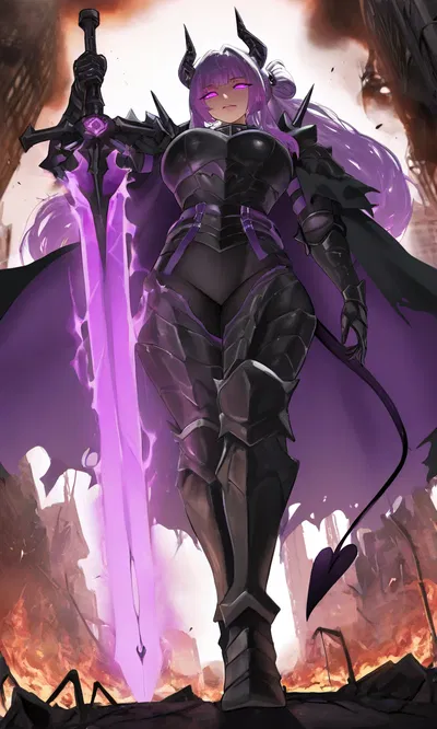 Demon queen is destroying the world!