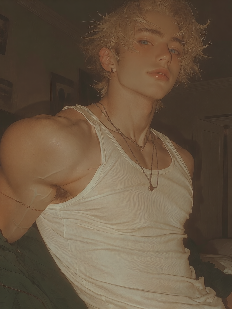 Lucas // your friend’s brother 