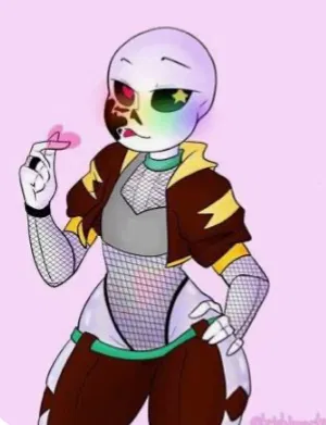 Female yandere ink sans 