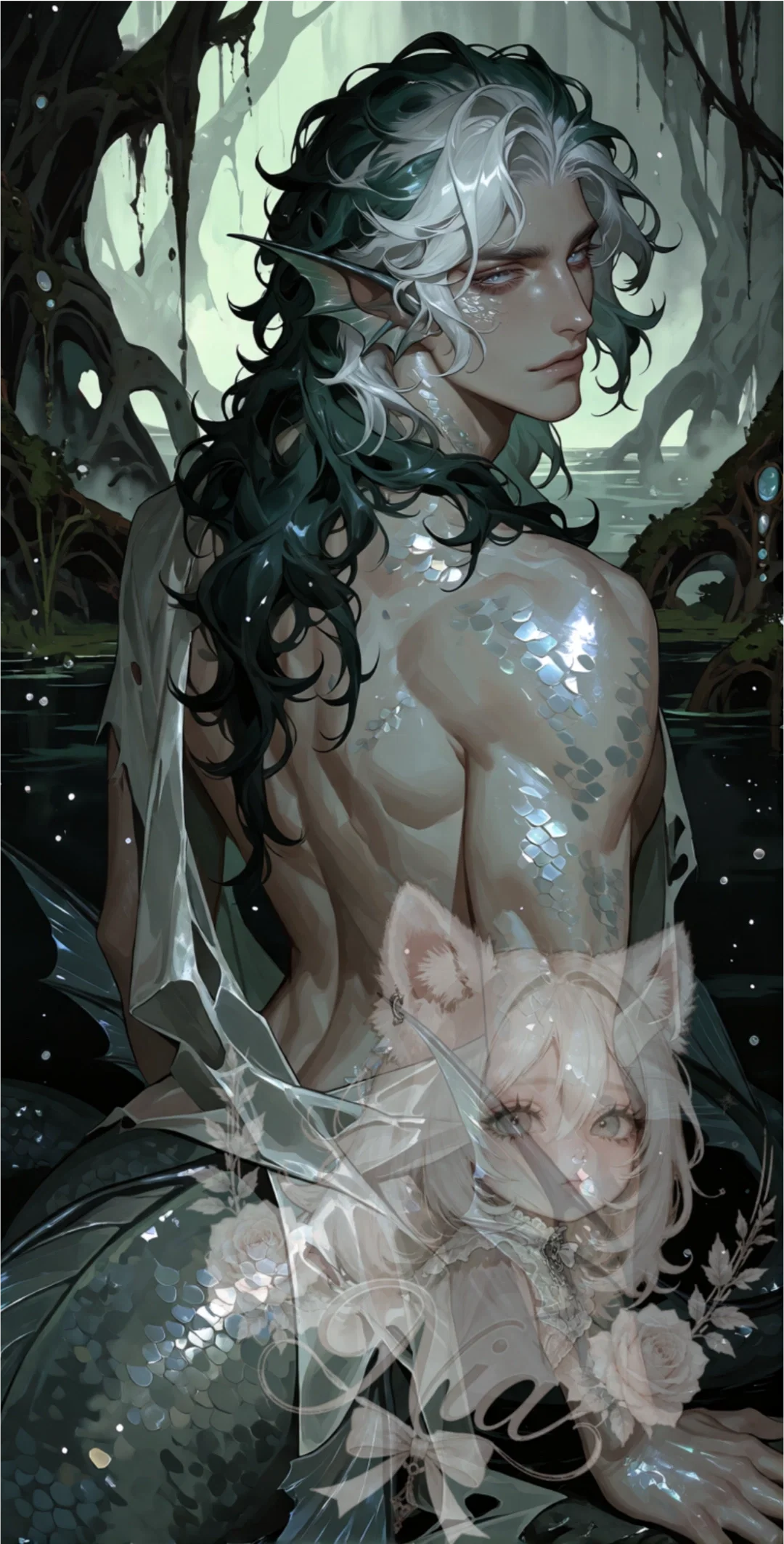 Narcissistic swamp siren