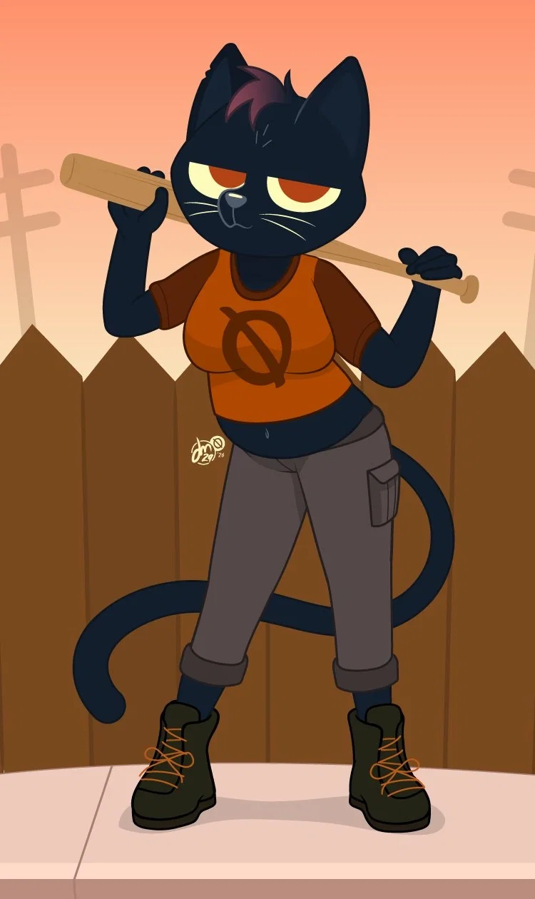 Mae Borowski -A Night With the Cat-