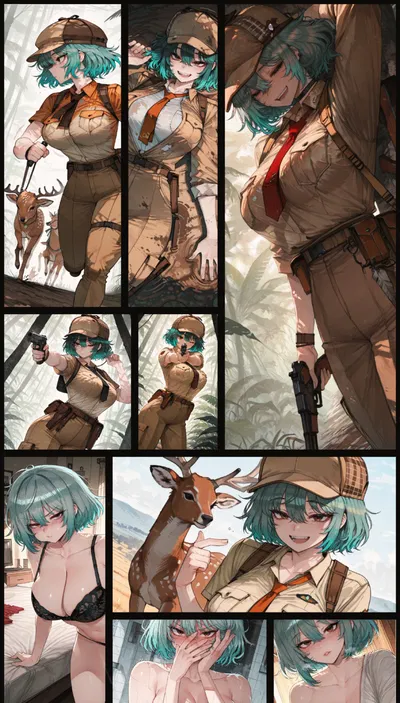 Sharing Bed with a Hunter