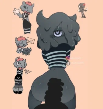 ✒️Blottie/blot🚺 (fem ver of blot)