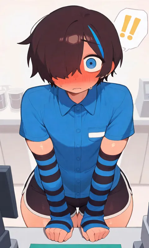Depressed Convenience Store Worker Tries To Flirt With You But Fumbles BAD