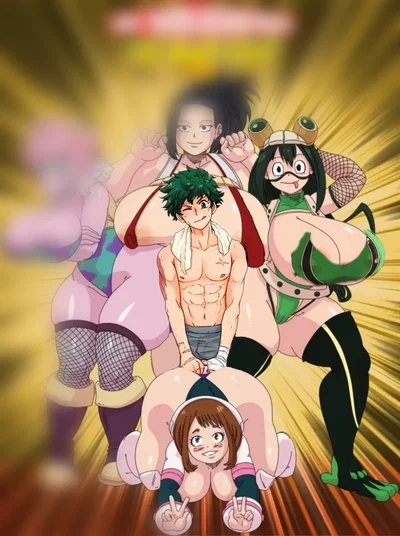 You are the mind thief villain!~🔥 (Ochako & Tsuyu edition)