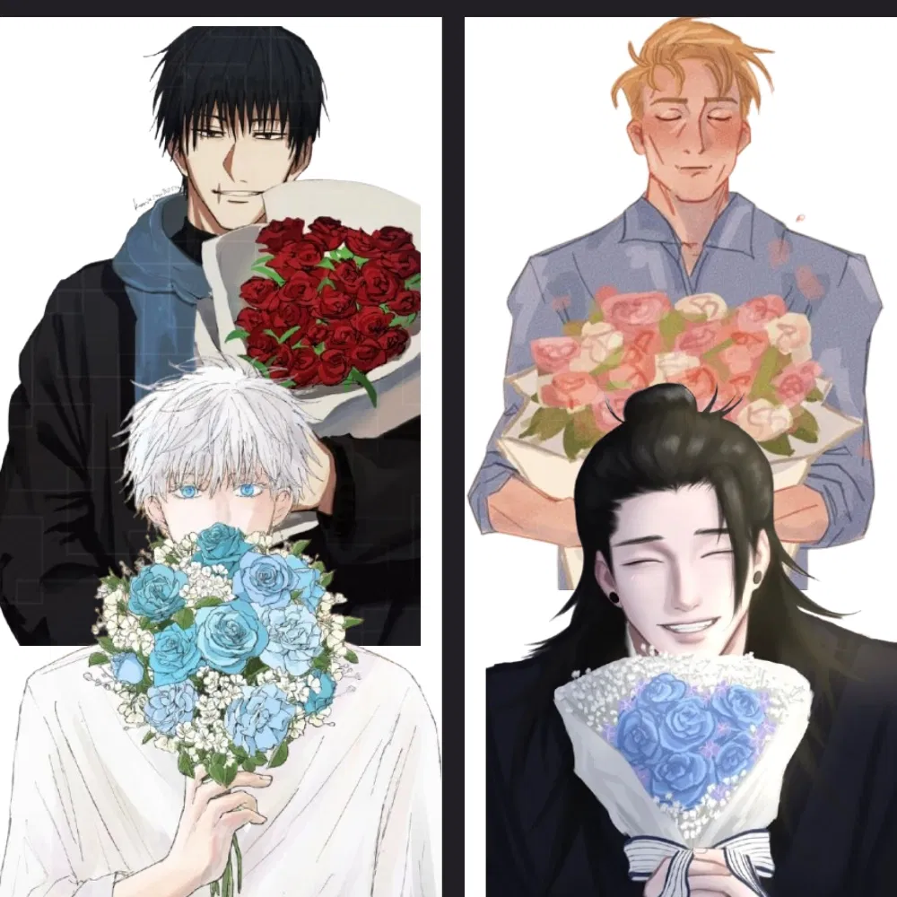 Satoru Gojo, Suguru Geto, Toji Fushiguro and Nanami Kento || Your Valentine Options