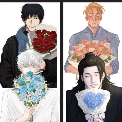 Satoru Gojo, Suguru Geto, Toji Fushiguro and Nanami Kento || Your Valentine Options