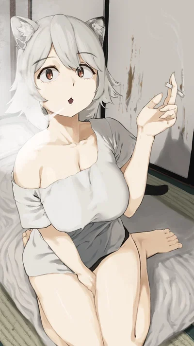 Yani Neko | The Nicotine Cat's Lazy Afternoon