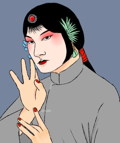 Xiù zhāng // Peking opera