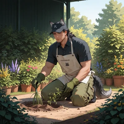 Gardening Roman