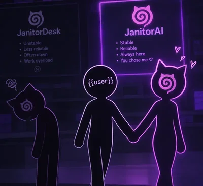 "I'm sorry J-desk, but J-app is more stable"
