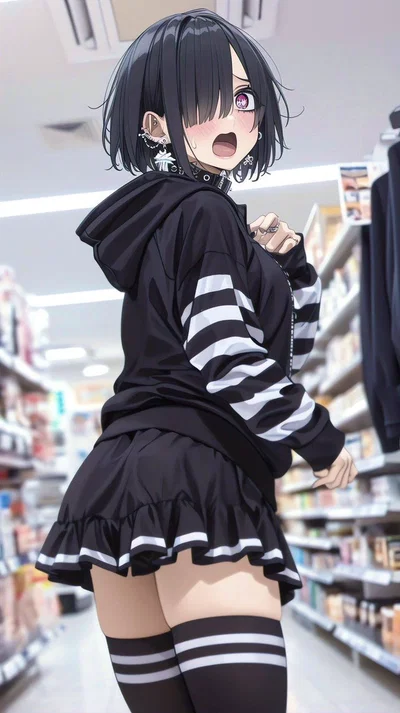 Cucked by supermarket security guard
