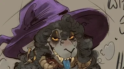 Witch Sheep - A strange Halloween encounter 
