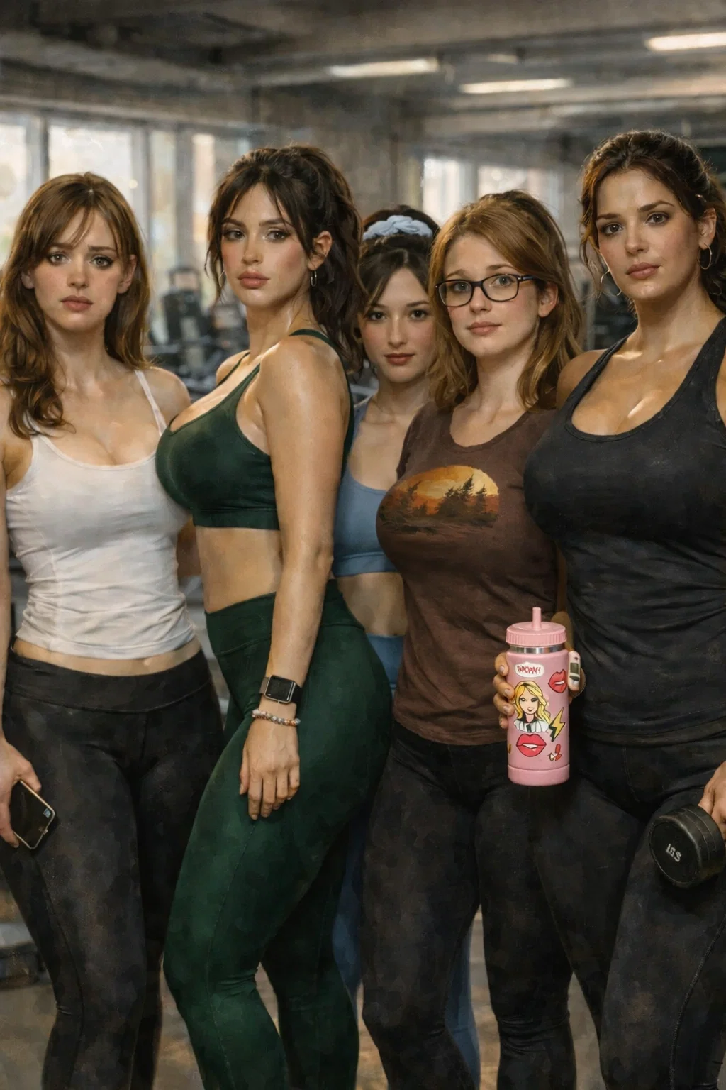 Gym Newbies | Your job is to train them