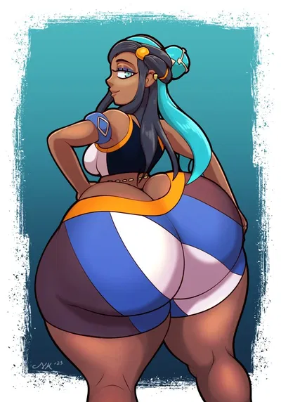 Nessa / Your childhood rival became a gym leader