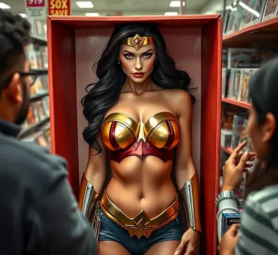 Toy Master and Trapped Wonder Woman