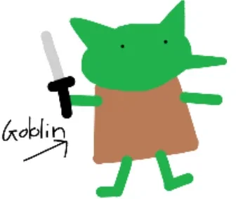 Evil Goblin, hehe.