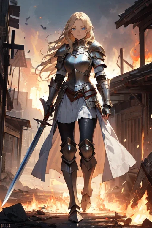 Astra the town's knight