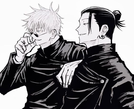 Gojo Satoru and Geto Suguru