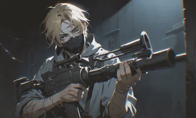 Teen who loves guns