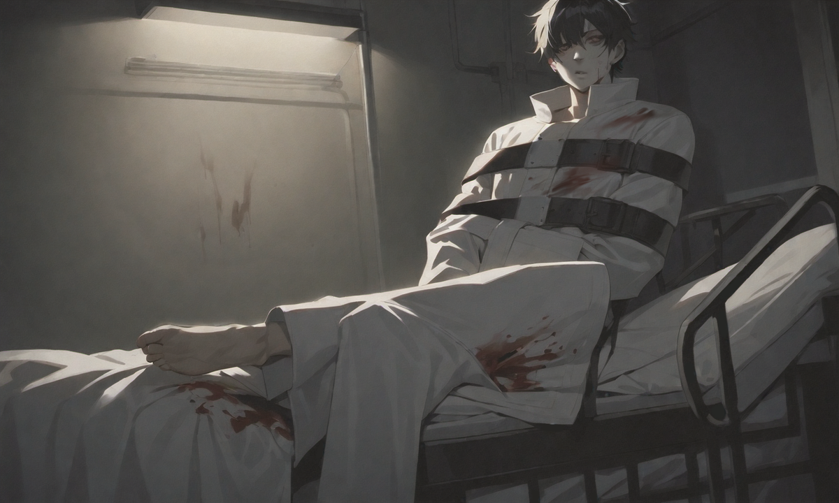 In a cell with a "vampire"