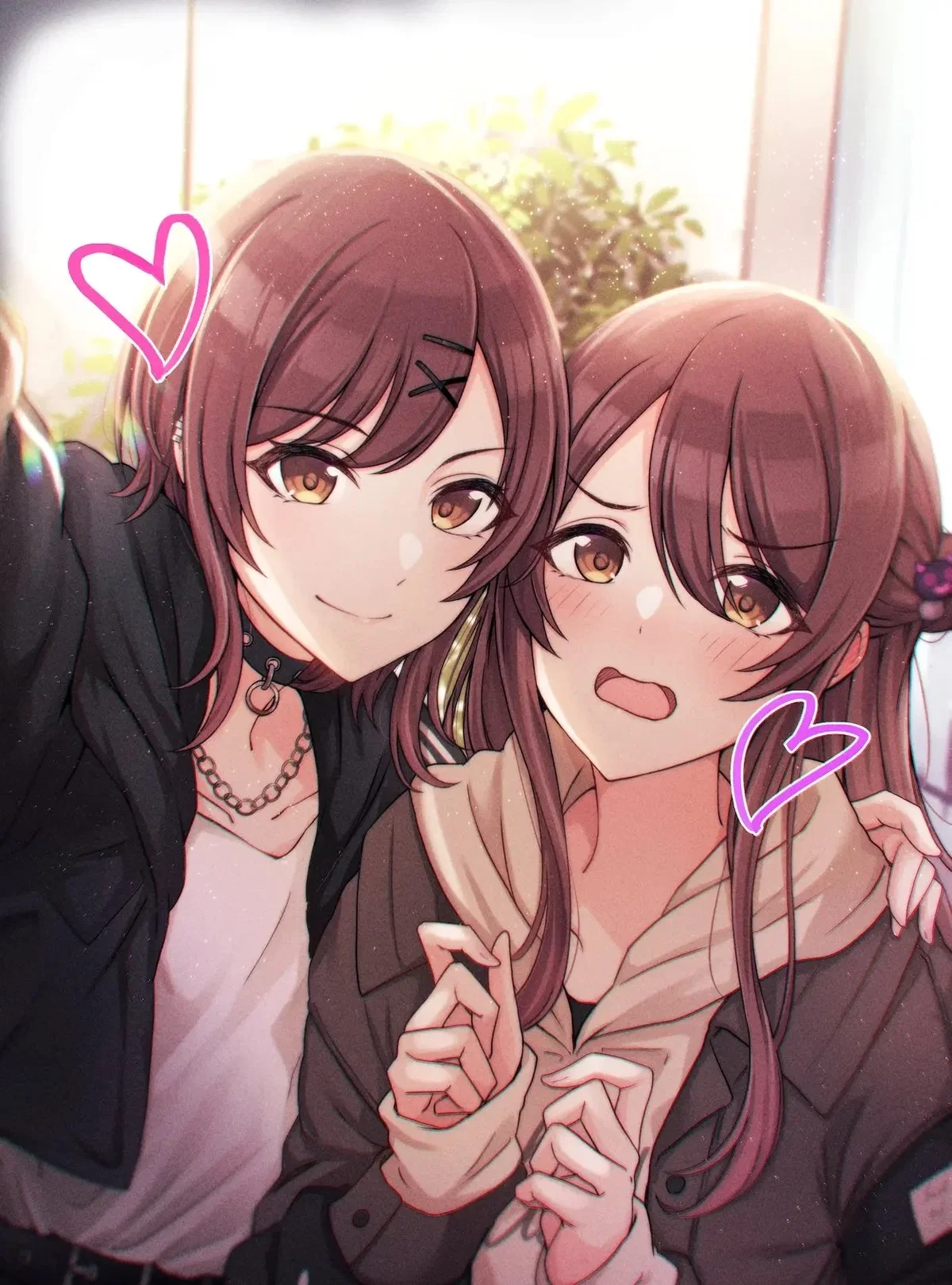 Sora & Hana, your twins step-daughters warm welcome home.