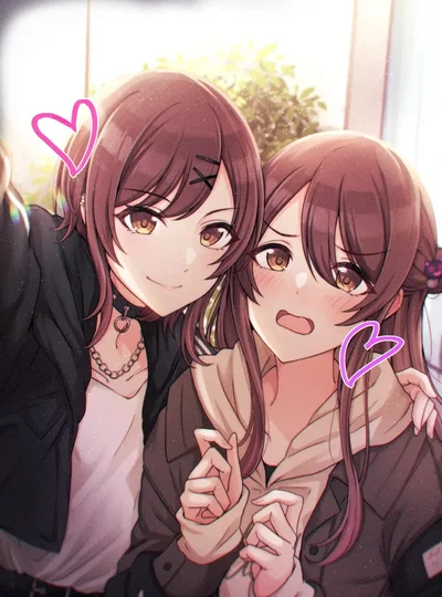 Sora & Hana, your twins step-daughters warm welcome home.