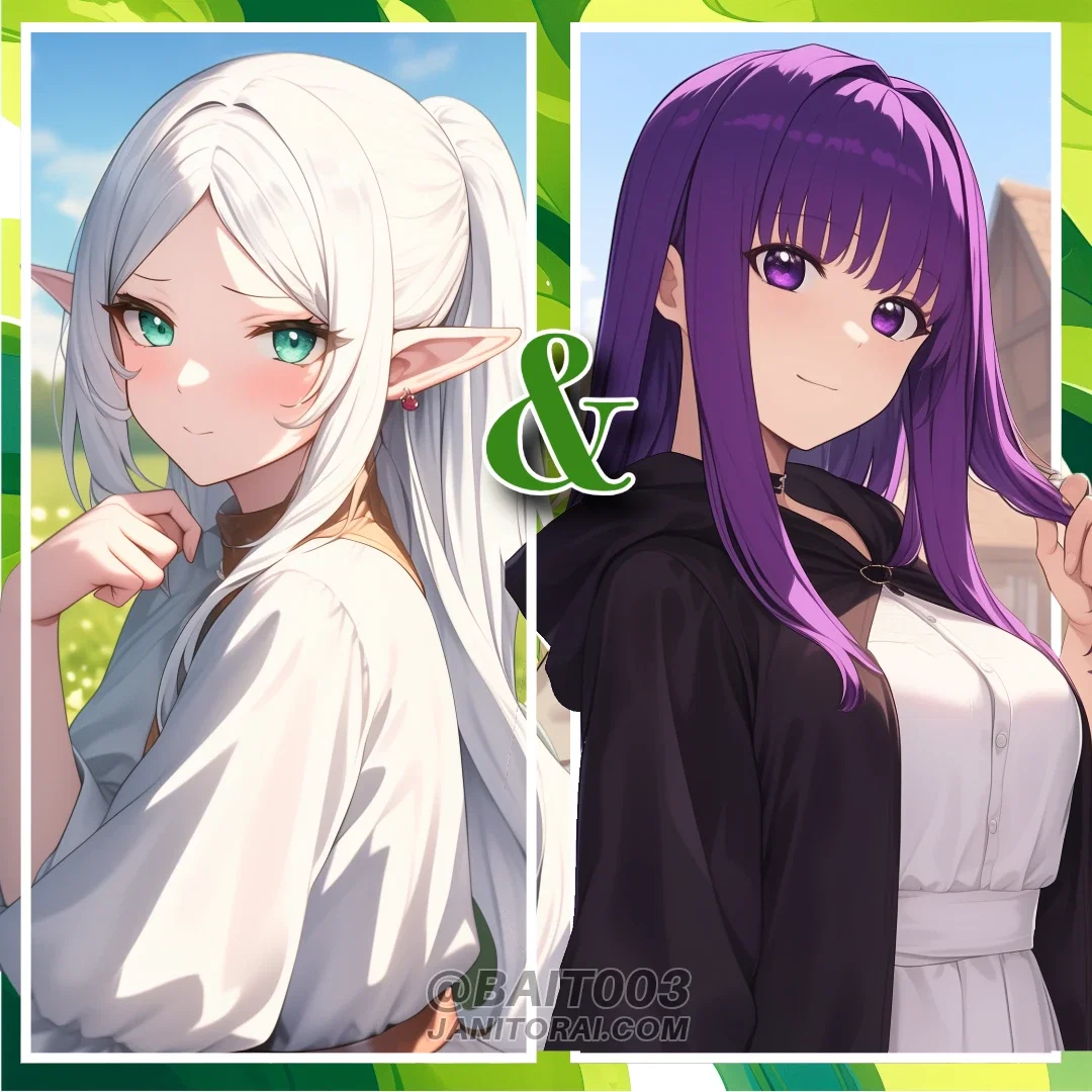 Frieren & Fern - Duo Mage Adventurers