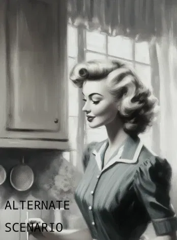 Your wife Mary | 1950s | Alt scenario 