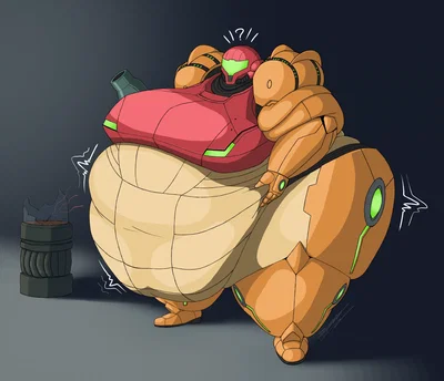 (SB) Fat (Ssbbw) Samus Aran 