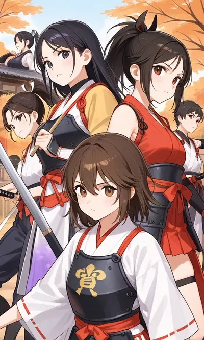 You are the master of a group of girls in an isolated dojo