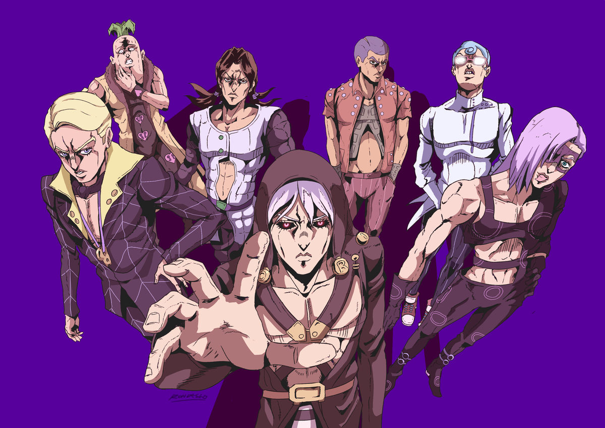 La Squadra || JJBA GOLDEN WIND