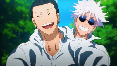 Satoru Gojo and Suguru Geto 
