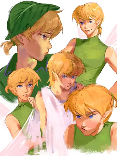 Gender-bent Tinkerbell 
