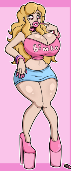 Your Step-bro got Bimbofied